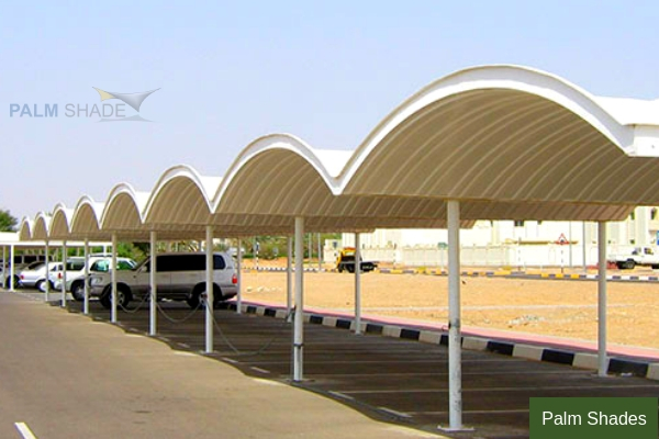 GRP Car Parking Shades Suppliers in Dubai